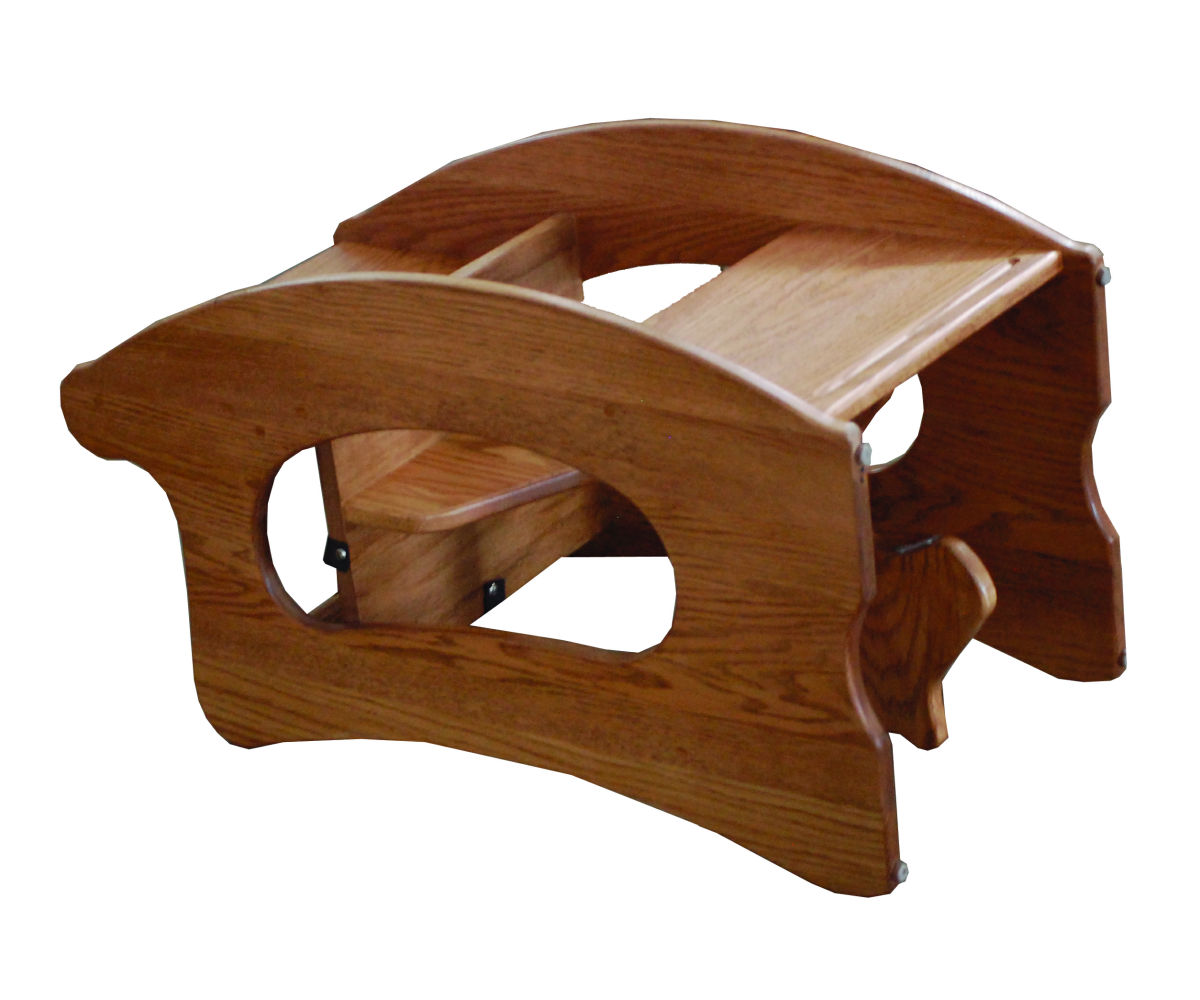 3in1 Rocking Horse/Desk/High Chair Amish Crafted Furniture