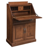 Secretary Desk with Doors - Image 2