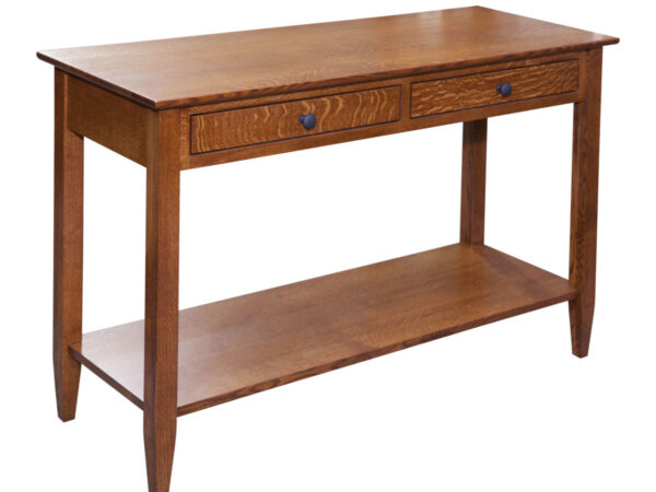Knob View Shaker Console Table
