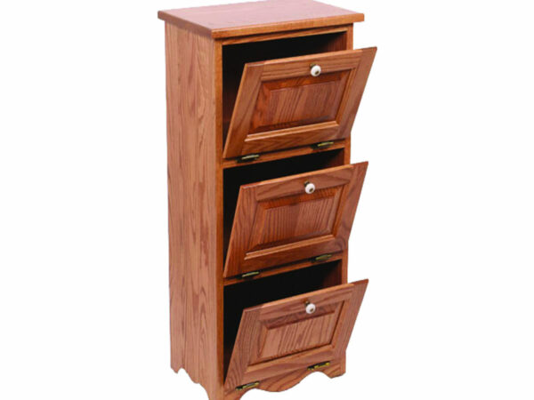 Tator Bin / Bread Box with Flat Top