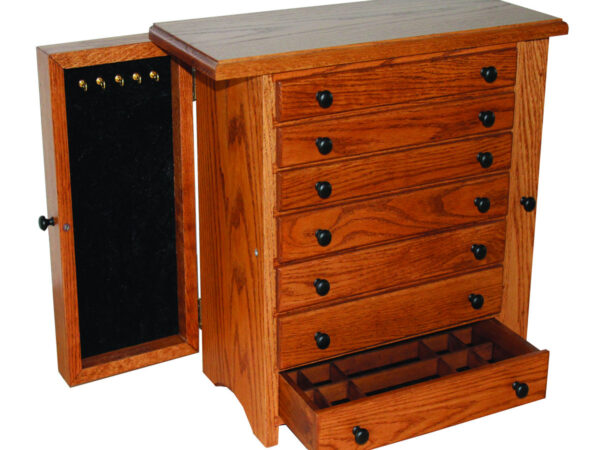 7-Drawer Jewelry Chest with Wings