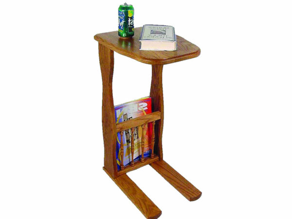 Sofa Server with Magazine Rack