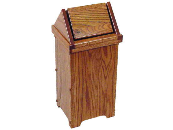 Small Flip Top Trash Bin
