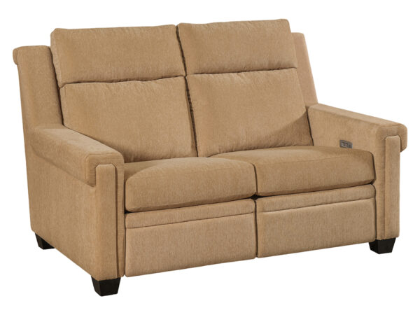 Remington Power Loveseat Recliner With Tilt Headrest