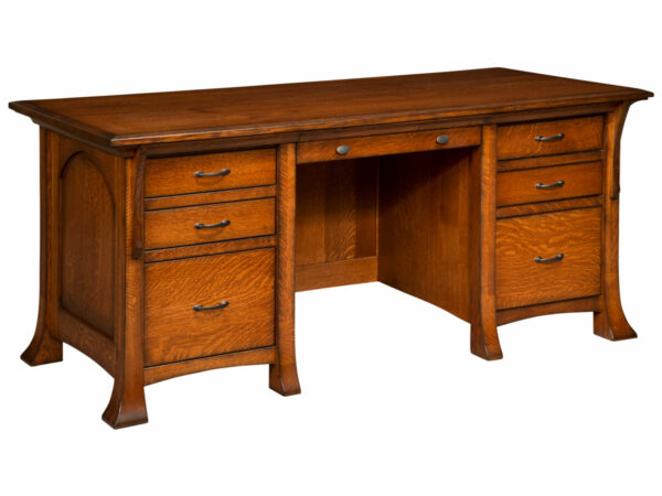 Breckenridge Wall Desk w/unfinished back