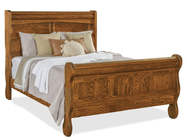 Old Classic Sleigh Bookcase Headboard