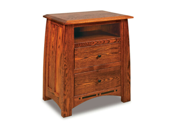 Boulder Creek 2 Drawer Nightstand