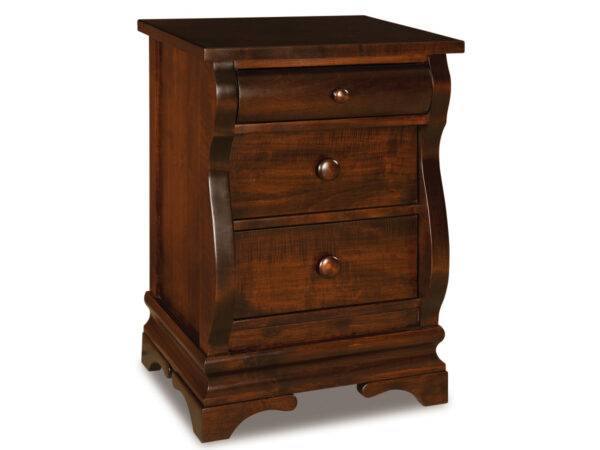 Chippewa Sleigh 3 Drawer Nightstand - 20½"W