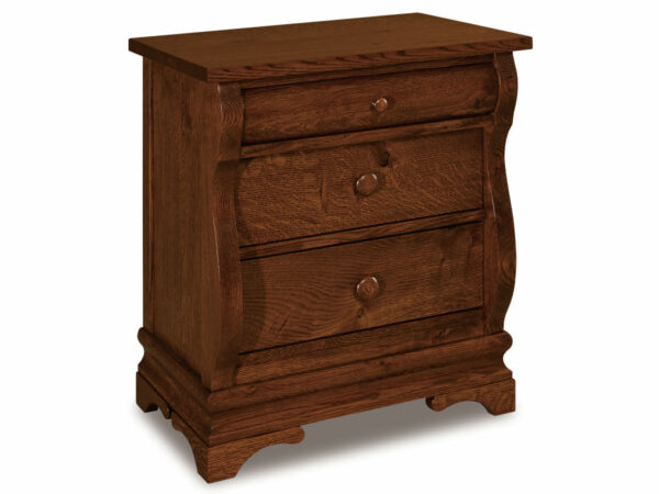 Chippewa Sleigh 3 Drawer Nightstand - 25¼"W