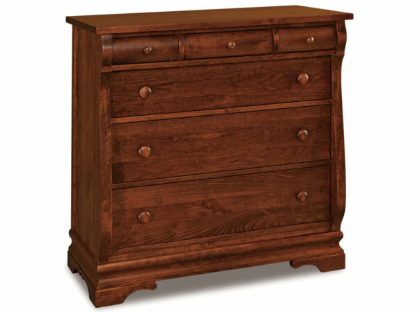 Chippewa Sleigh 6 Drawer Child's Chest