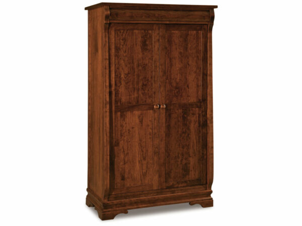 Chippewa Sleigh Wardrobe Armoire - 43"W
