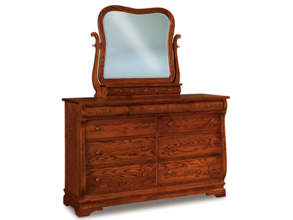 Chippewa Sleigh 9 Drawer Dresser - 65"W