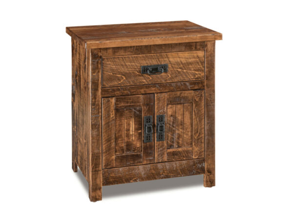 Dumont 1 Drawer 2 Door Nightstand