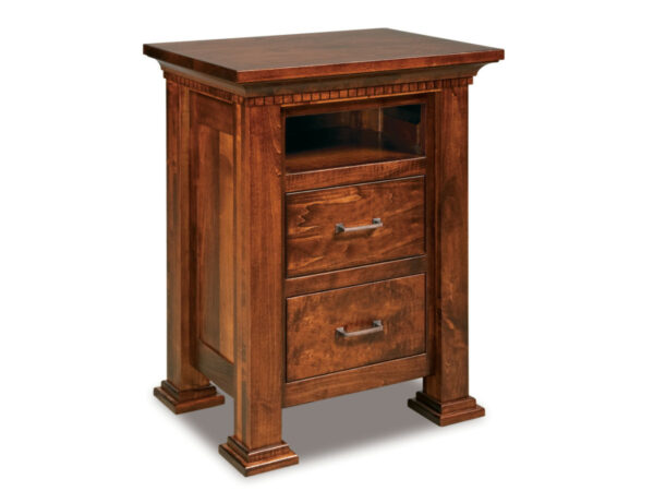 Empire 2 Drawer Nightstand With Opening