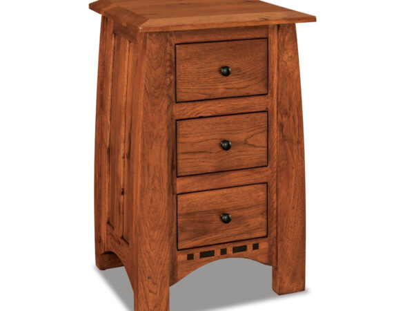 Boulder Creek 3 Drawer Nightstand