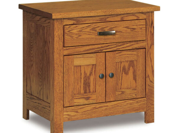 Flush Mission 1 Drawer 2 Door Nightstand
