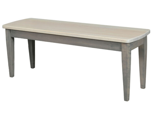 Bowed End Shaker Leg Bench