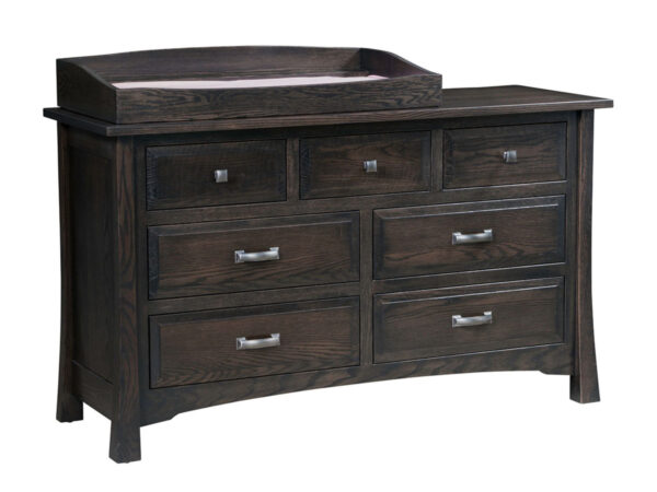 Addison 7 Drawer Dresser With Changing Box Top Option