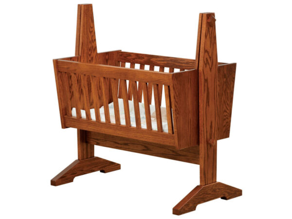 Mission Baby Cradle With Cradle Pad