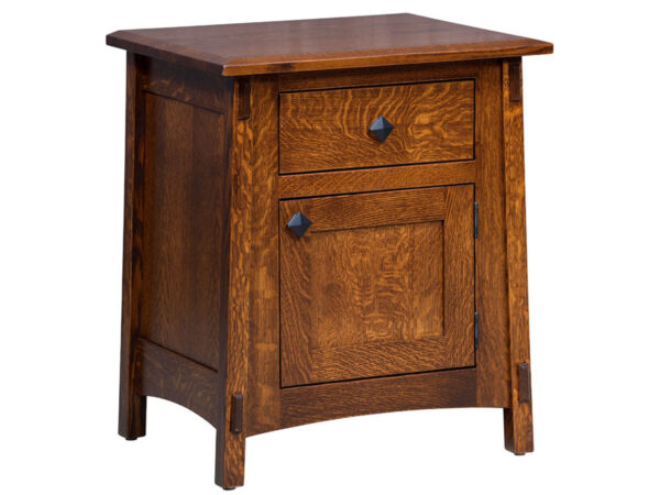 McCoy 1 Drawer 1 Door Nightstand
