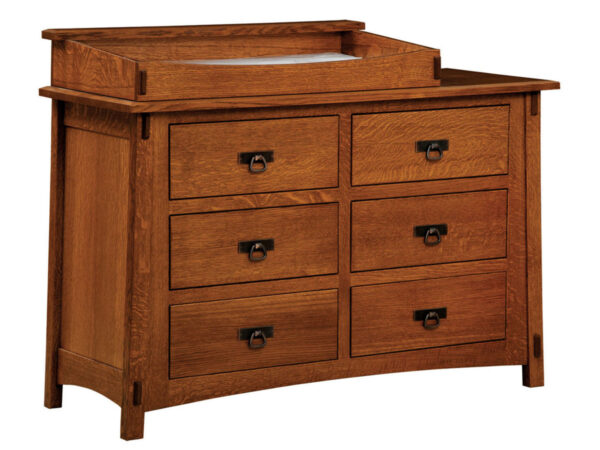 McCoy 6 Drawer Dresser With Changing Box Top Option
