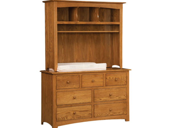 Monterey Dresser With Hutch Top