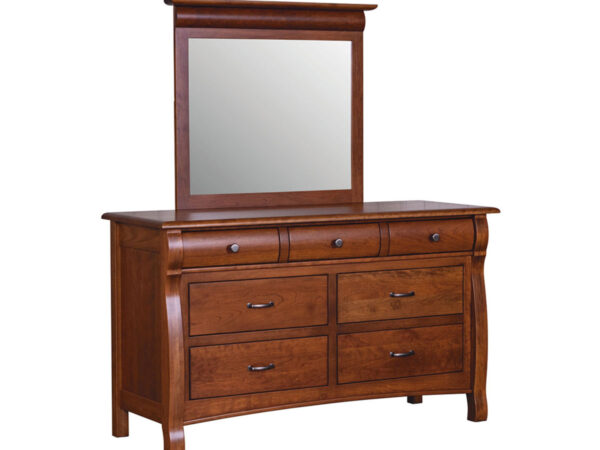 Castlebury 7 Drawer Dresser With Mirror