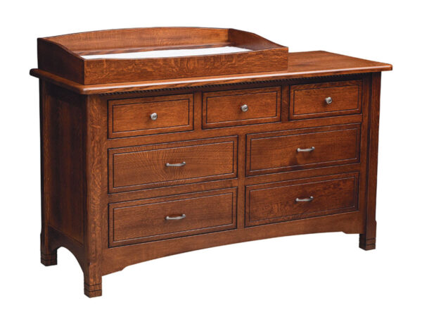 West Lake 7 Drawer Dresser With Changing Box Top Option