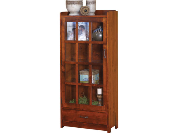 Century Bookcase - 1 Door, 1 Drawer