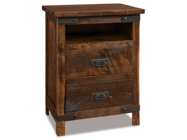 Ironwood 2 Drawer Nightstand