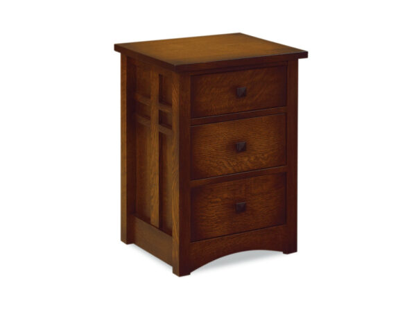 Kascade 3 Drawer Nightstand