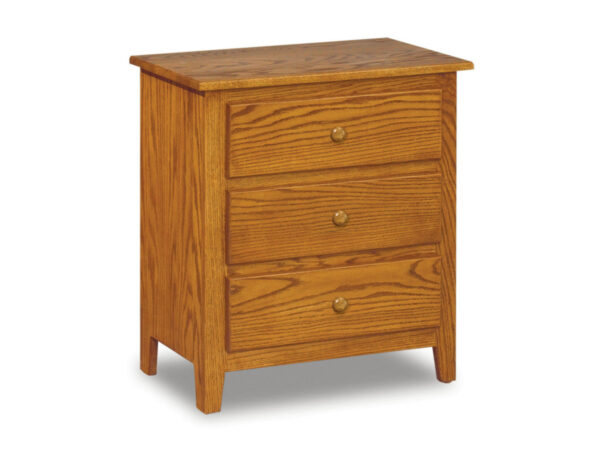 Shaker 3 Drawer Nightstand - 28¾"H