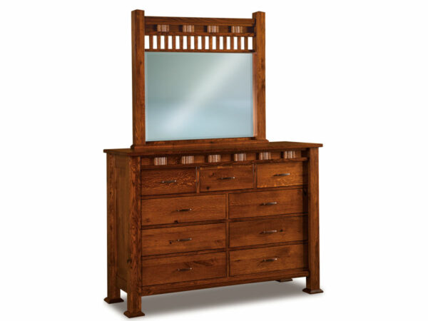 Sequoyah 9 Drawer Dresser