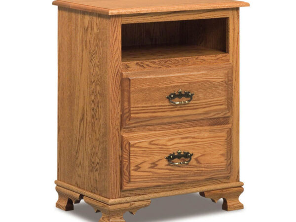 Heritage 2 Drawer Open Nightstand