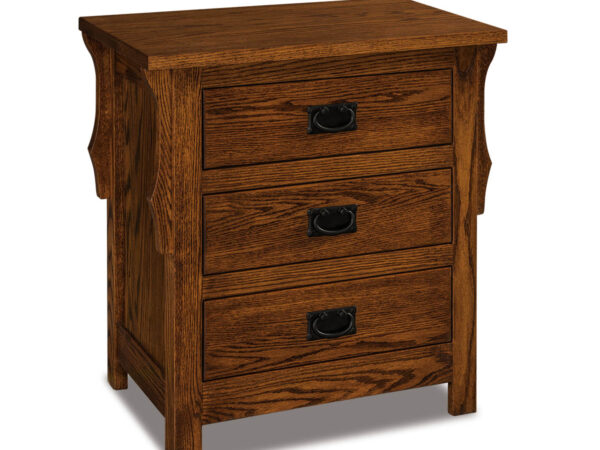 Stick Mission 3 Drawer Nightstand - 27"W