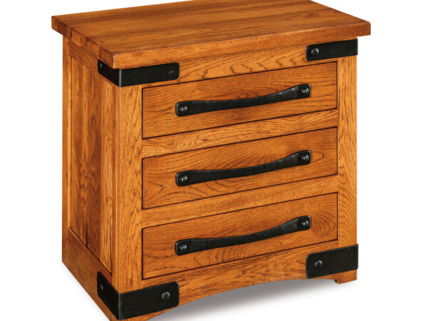 Orewood 3 Drawer Nightstand - 25"W