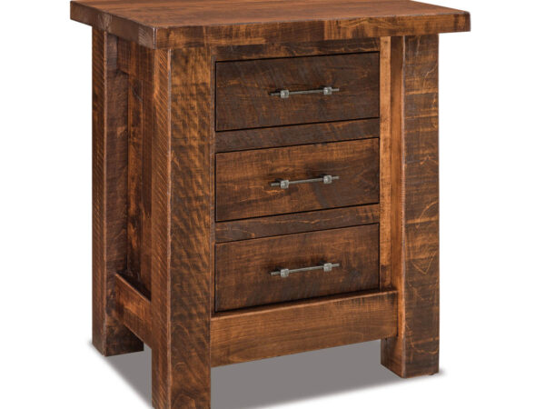 Vandella 3 Drawer Small Nightstand