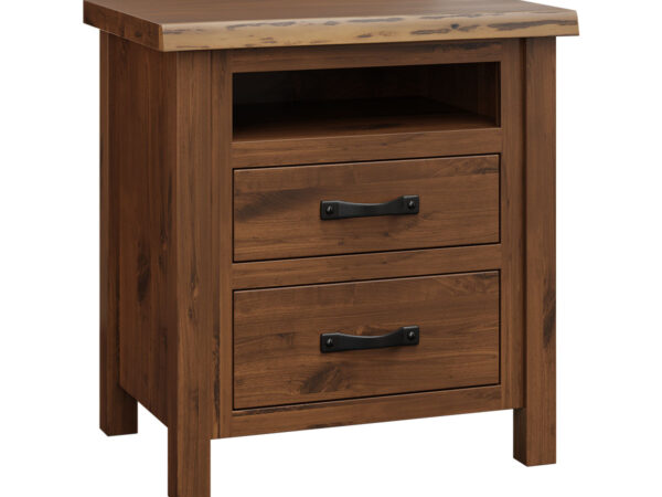 Last Frontier 2 Drawer Open Nightstand