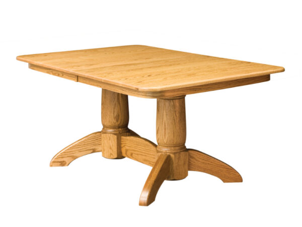 Tuscan Double Pedestal Table
