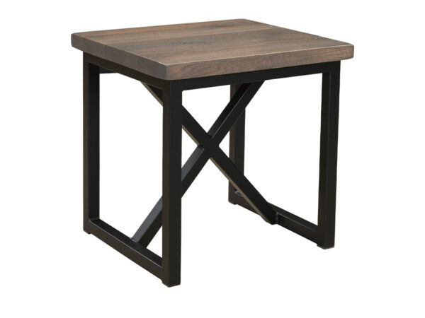 Boat Wood End Table