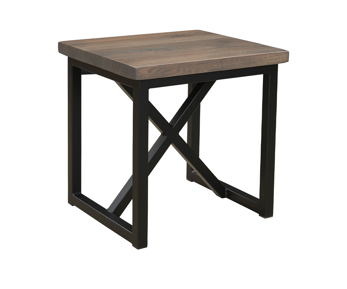 Boat Wood End Table