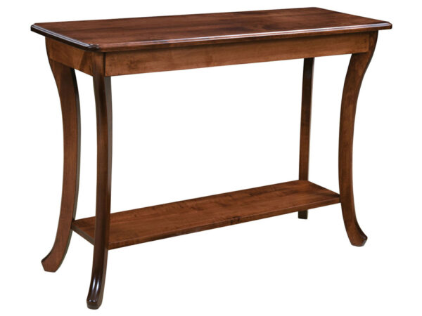 Curved Leg Sofa Table