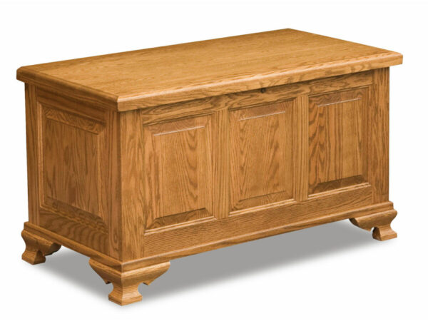 Triple Raised Panel Cedar Chest