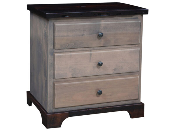 Manchester Three Drawer Nightstand