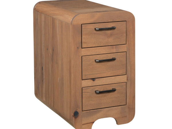 Europa Chairside Table With Drawers