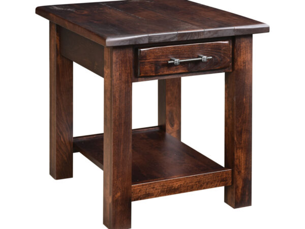 Barn Floor End Table