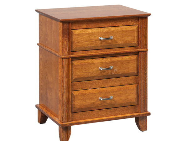 Arlington Three Drawer Nightstand
