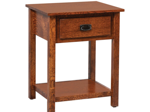 Elkins Open Nightstand with Shelf
