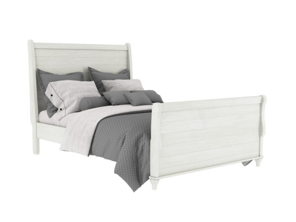 Alcan Sleigh Bed