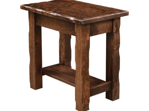 Hand Hewn Chair Side Table